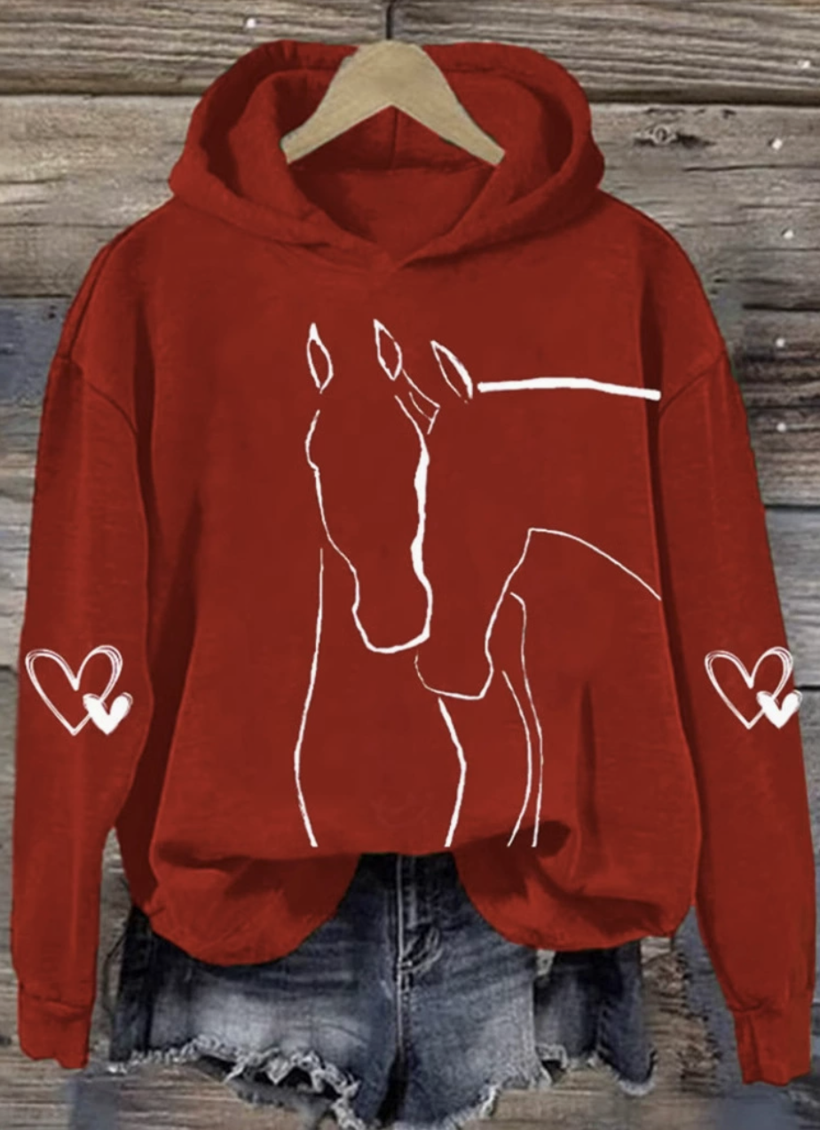 Casual Hoodie Animal Hoodie