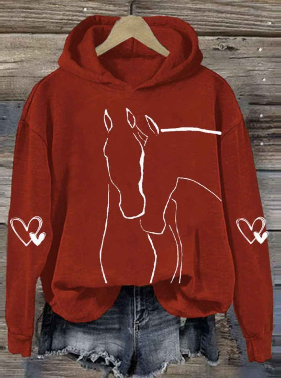 Casual Hoodie Animal Hoodie