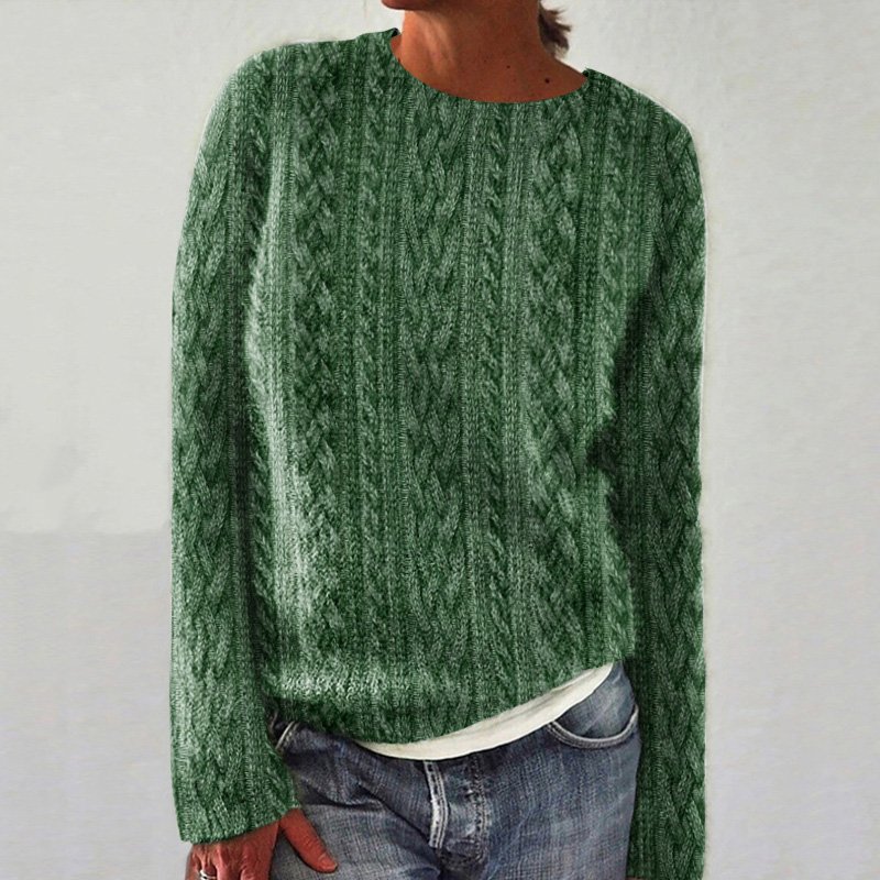 St. Patrick's Day Women Wool/Knitting Animal Long Sleeve Comfy Casual Sweater