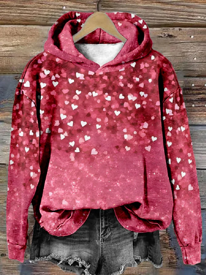 Vintage Hoodie Valentine's Day Hoodie