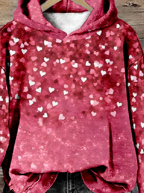 Vintage Hoodie Valentine's Day Hoodie