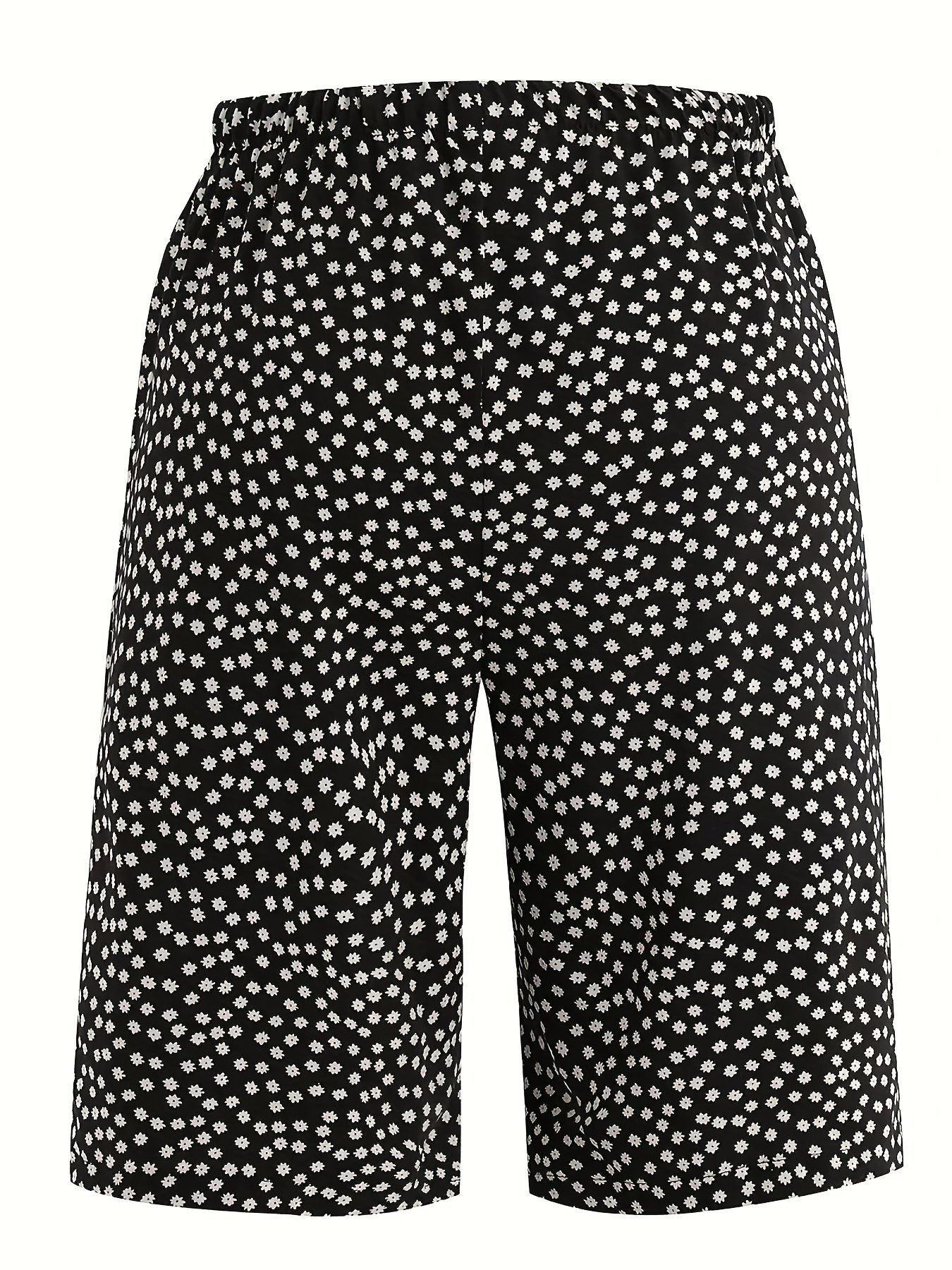 Women Polka Dots Fifth Pants Pants Casual Summer Trousers