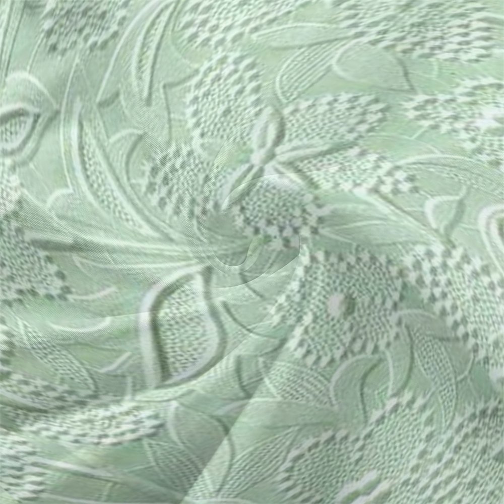 Women Floral Puff Sleeve Spring/Fall Dress V Neck Long Sleeve A-Line Dress