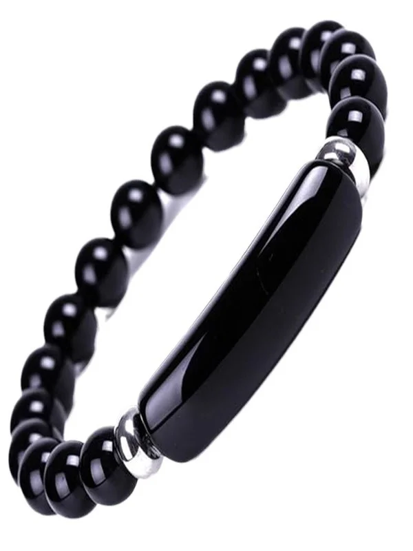 New Natural Stone 8mm Amethyst Rose Quartz Crushed Stone Butterfly Two-piece Bracelet