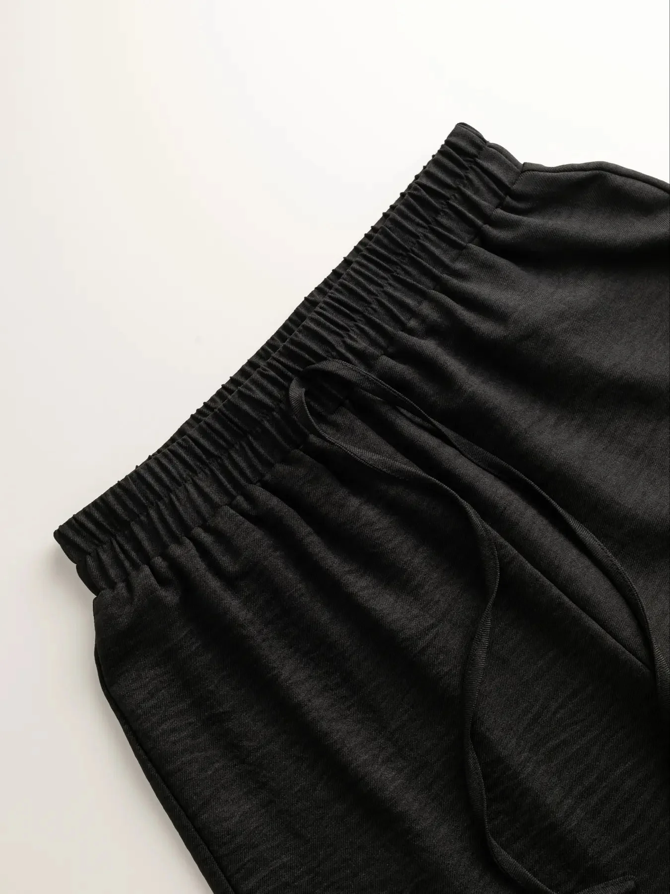 Women Plain Split Joint Two-Piece Set Daily Long Sleeve Casual Spring/Fall Top With Pants Matching Set