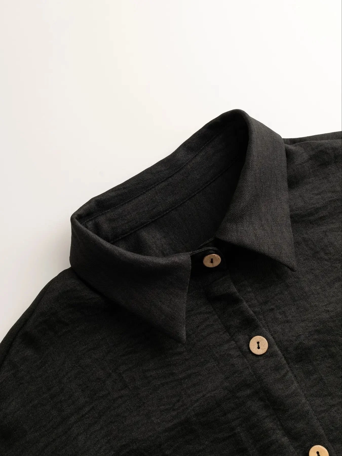 Women Plain Split Joint Two-Piece Set Daily Long Sleeve Casual Spring/Fall Top With Pants Matching Set