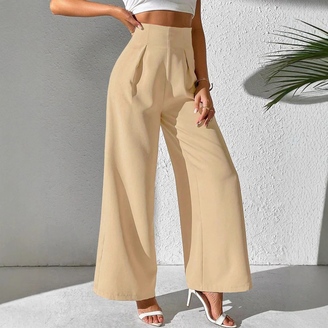 Women Plain Long Pants Casual Spring/Fall Trousers