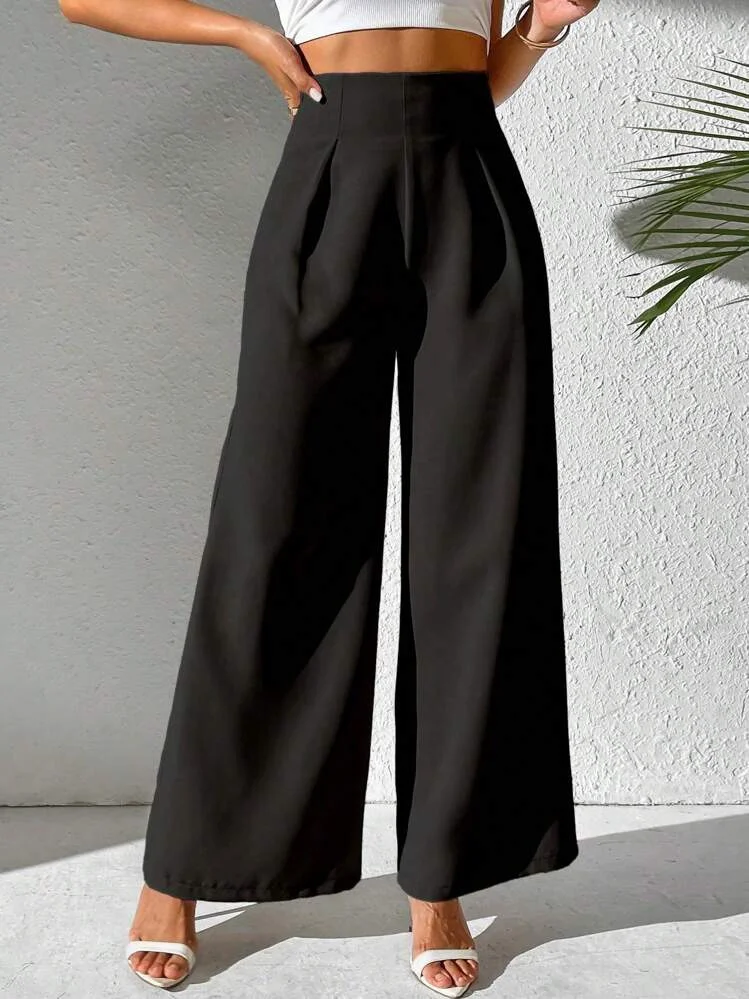 Women Plain Long Pants Casual Spring/Fall Trousers