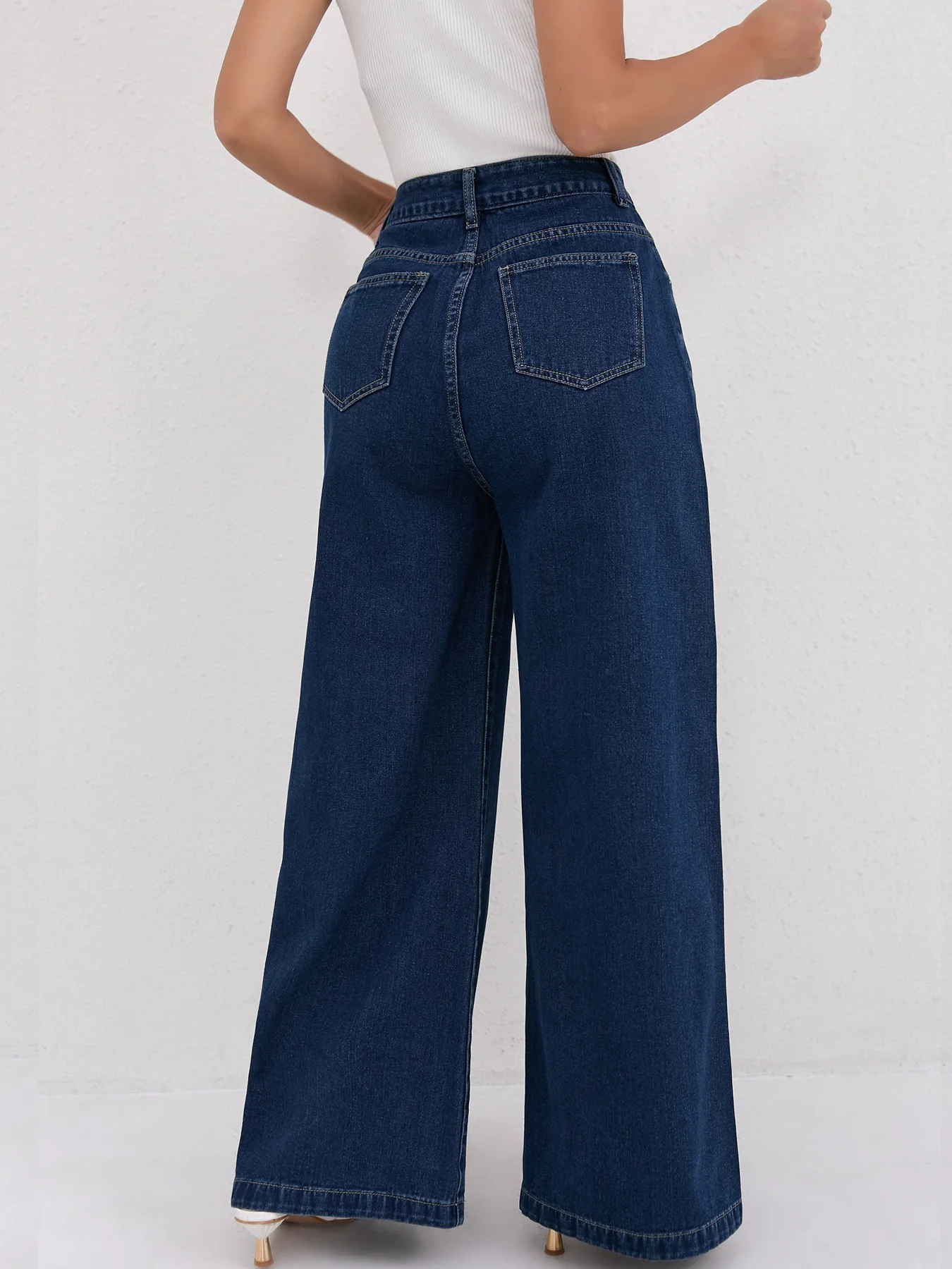 Women Plain Long Pants Vintage Spring/Fall Trousers