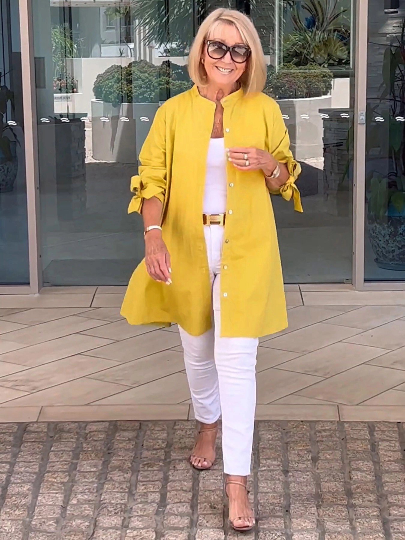 Long Sleeve Plain Regular Micro-Elasticity Loose Shirt For Women