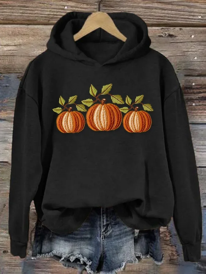 Casual Hoodie Halloween (pumpkin) Hoodie Printing