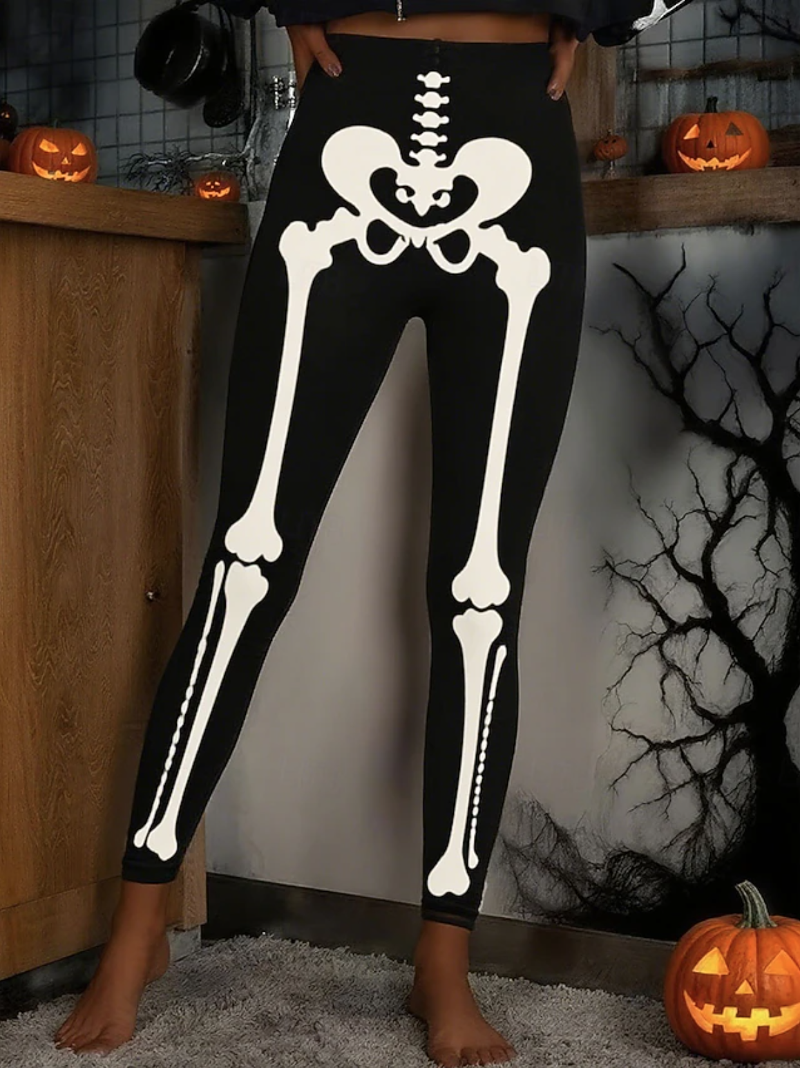 Women Halloween Vintage All Season Long Leggings
