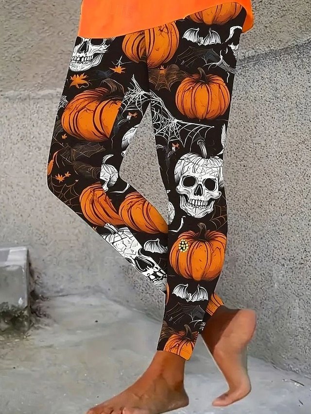 Women Halloween Vintage All Season Long Leggings