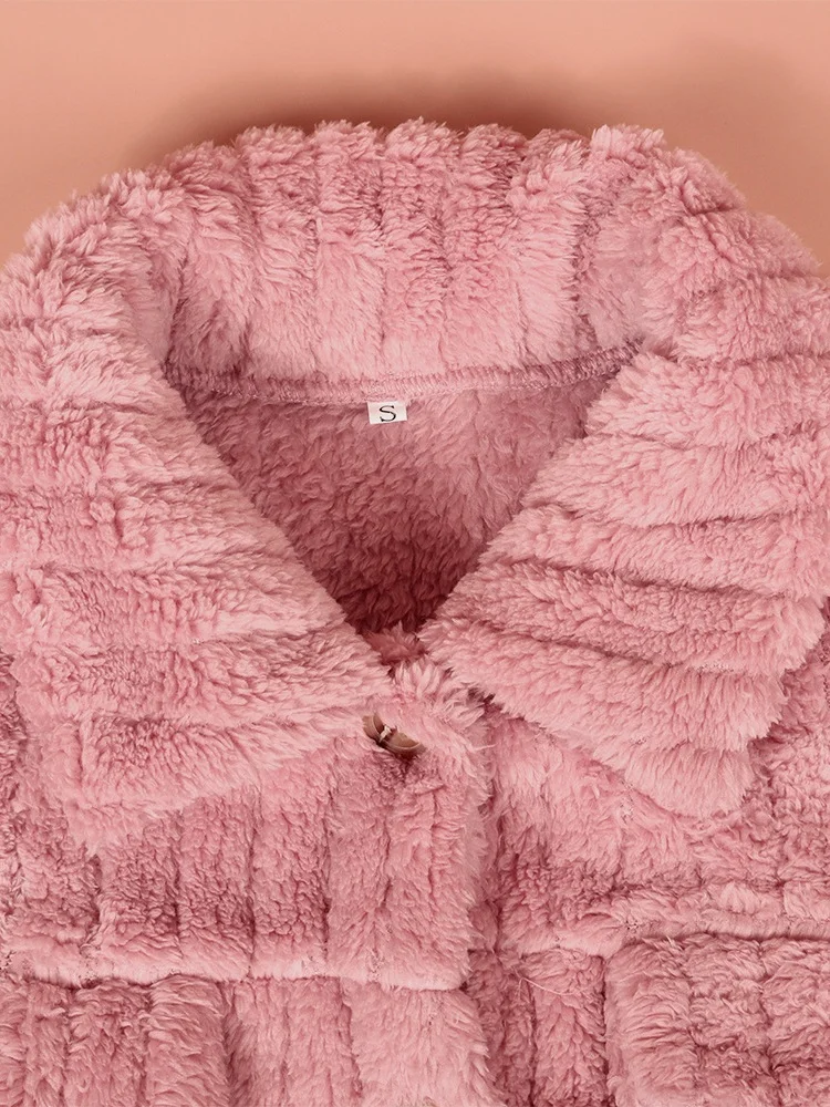 Women Spring/Fall Outerwear Vintage Split Joint Plain Long Sleeve Shawl Collar Jacket