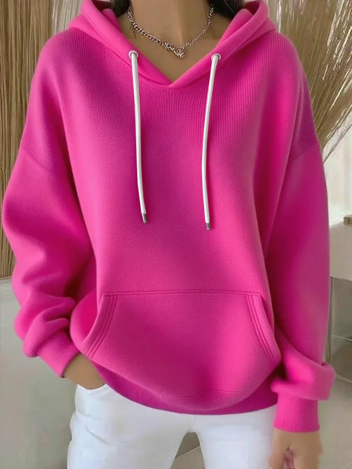 Casual Hoodie Plain Hoodie Printing