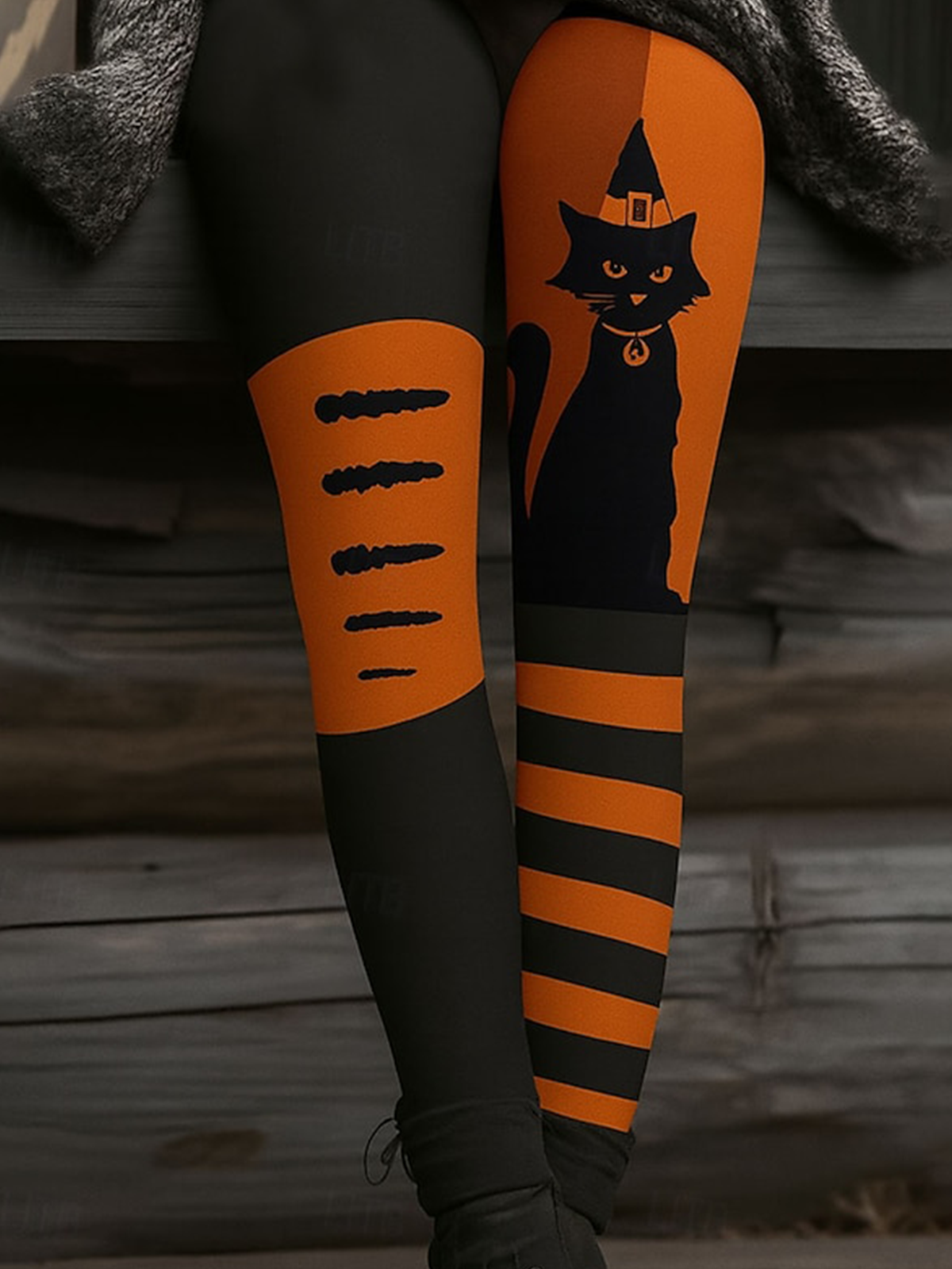 Women Plaid Vintage All Season Long Leggings