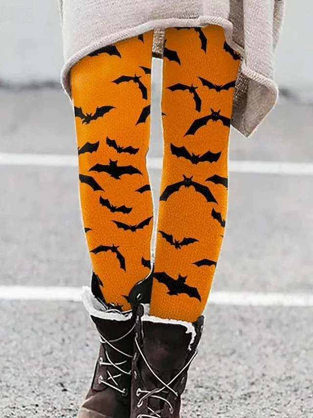 Women Halloween Vintage All Season Long Leggings