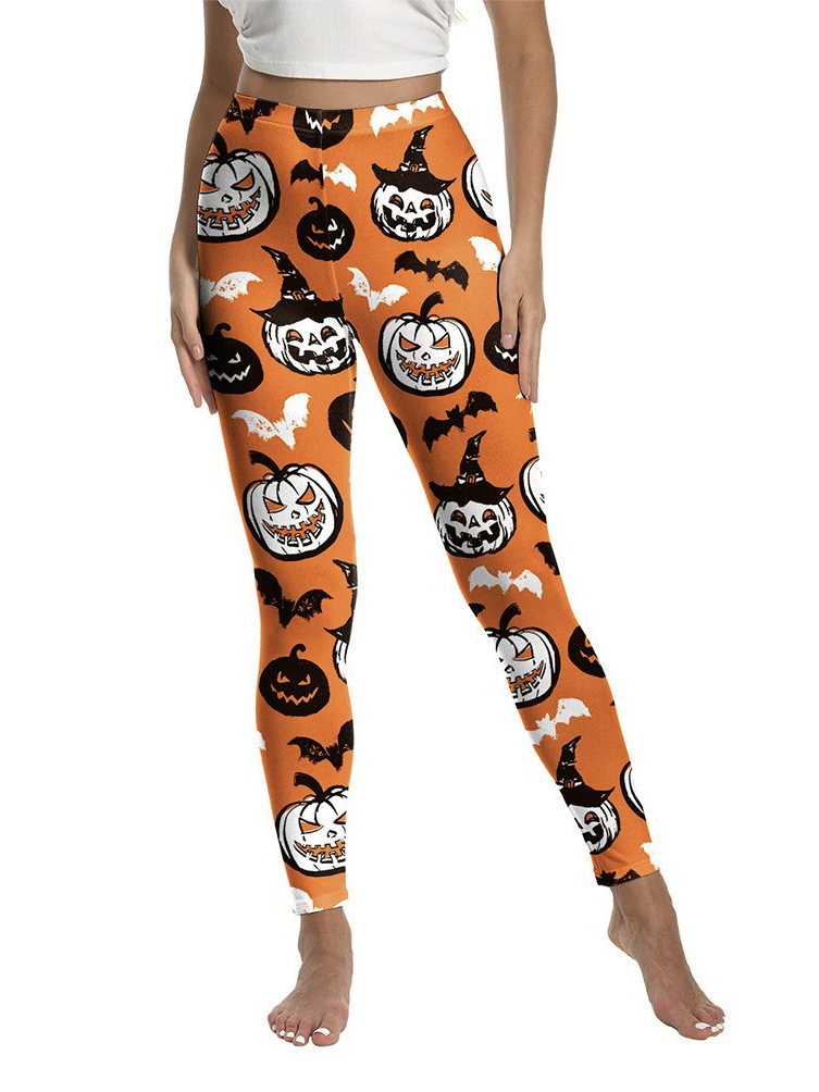 Women Geometric Casual All Season Long Leggings