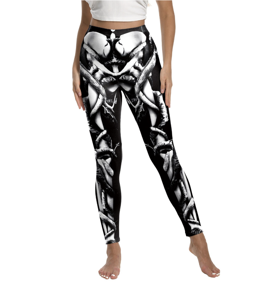 Women Halloween Casual All Season Long Leggings