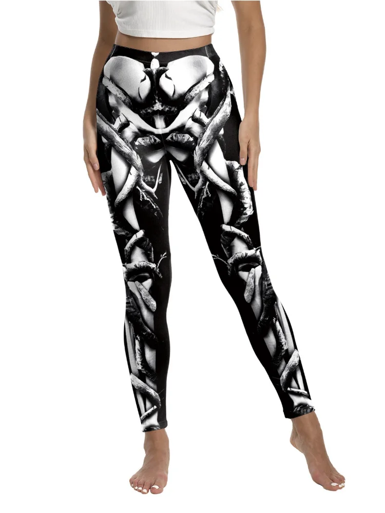 Women Halloween Casual All Season Long Leggings