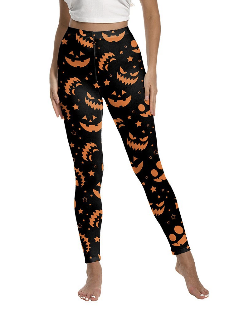 Women Geometric Casual All Season Long Leggings