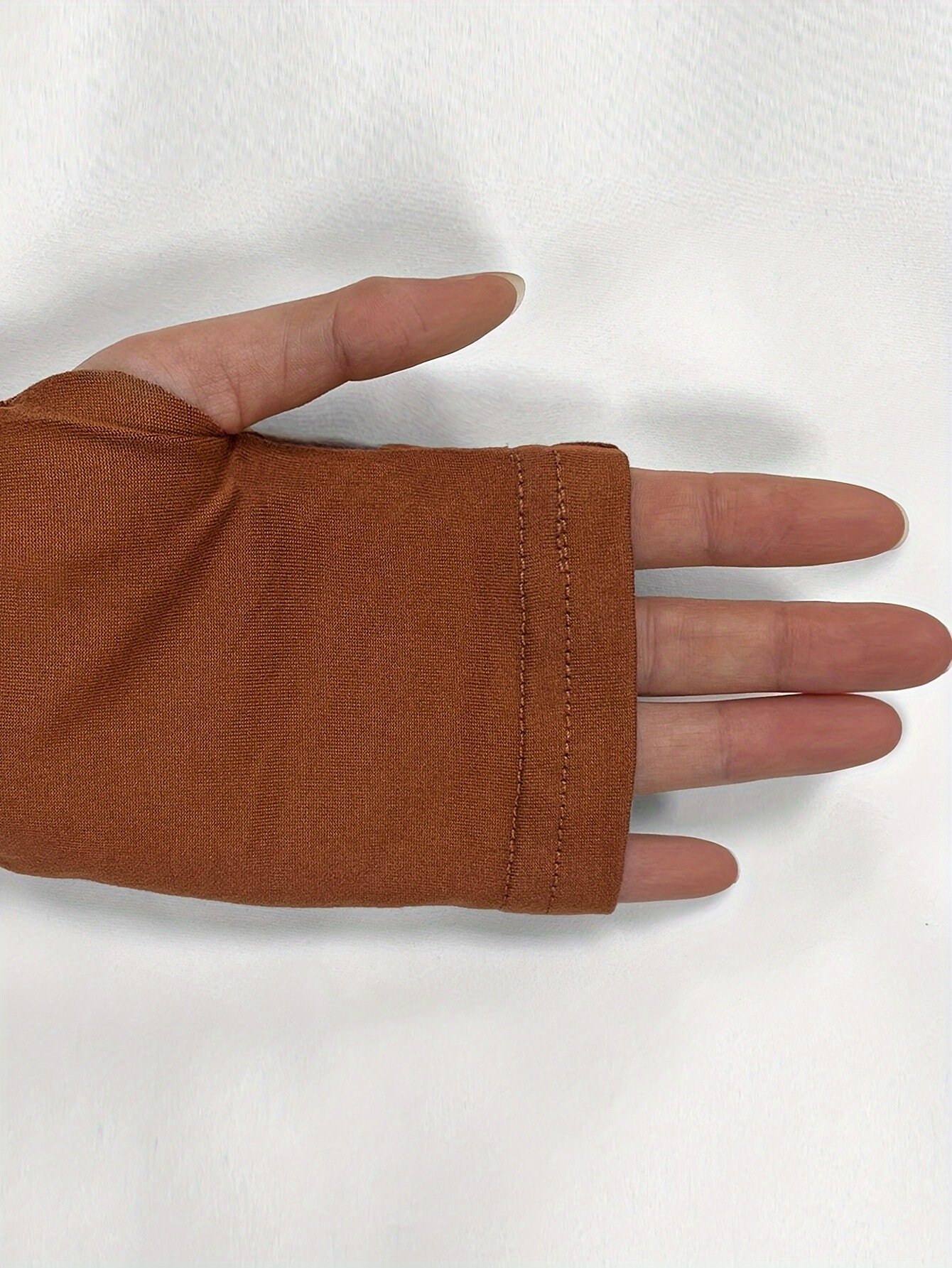 Vintage Plain Crew Neck Long Sleeve T-shirt