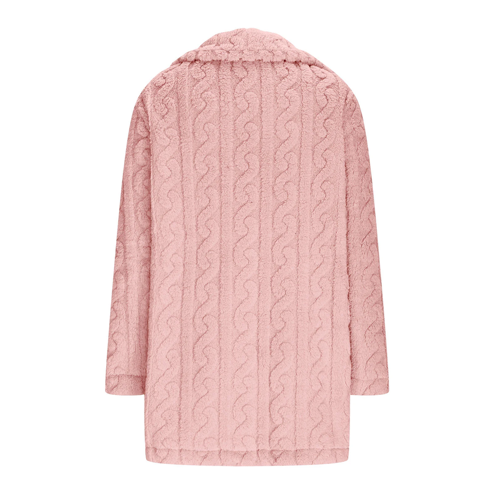 Women Winter Outerwear Casual Plain Long Sleeve Jacket