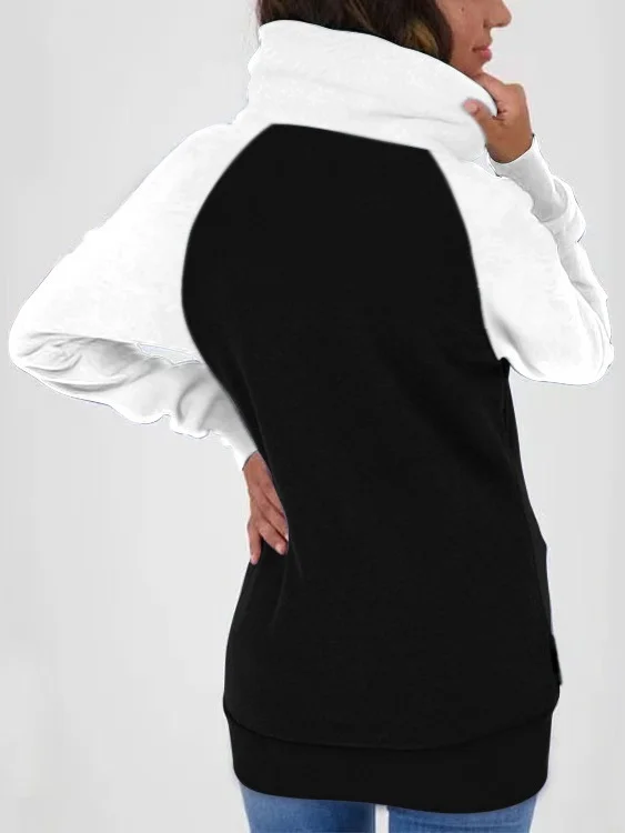 Women Spring/Fall Outerwear Vintage Split Joint Plain Long Sleeve Stand Collar Jacket