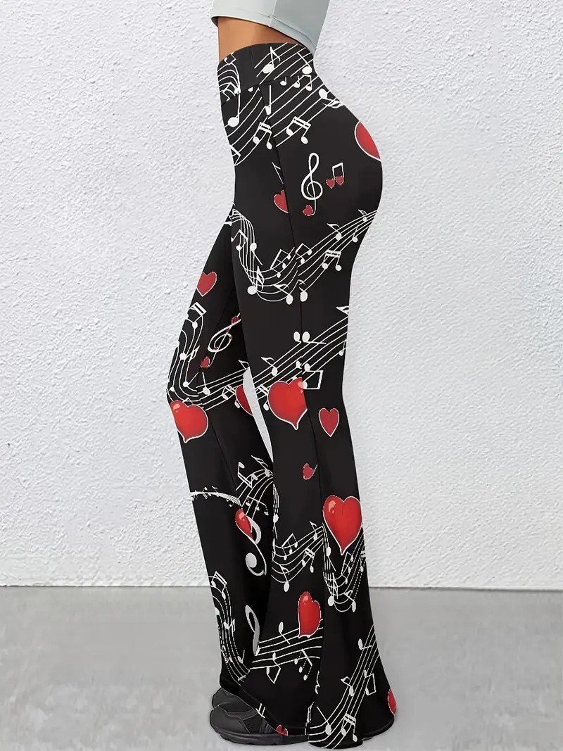 Women Striped Long Pants Casual Spring/Fall Trousers