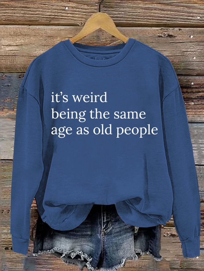 Casual Crew Neck Halloween Sweatshirt