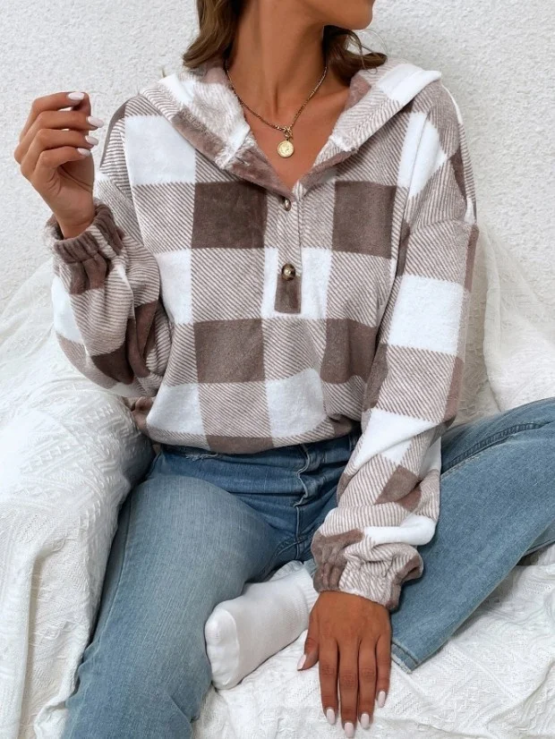 Vintage Hoodie Geometric Sweatshirt Printing