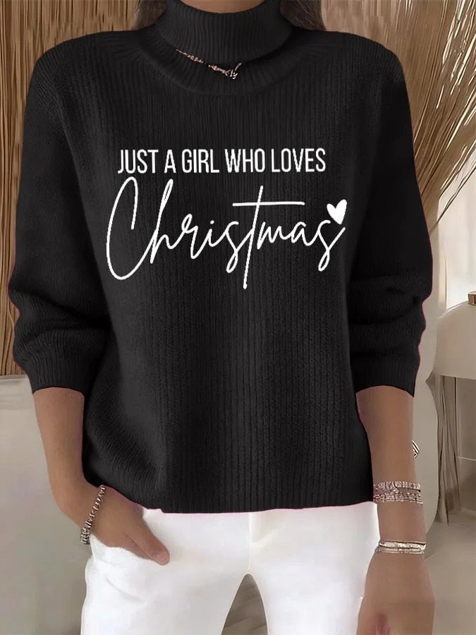 Women Christmas Long Sleeve Comfy Vintage Sweater