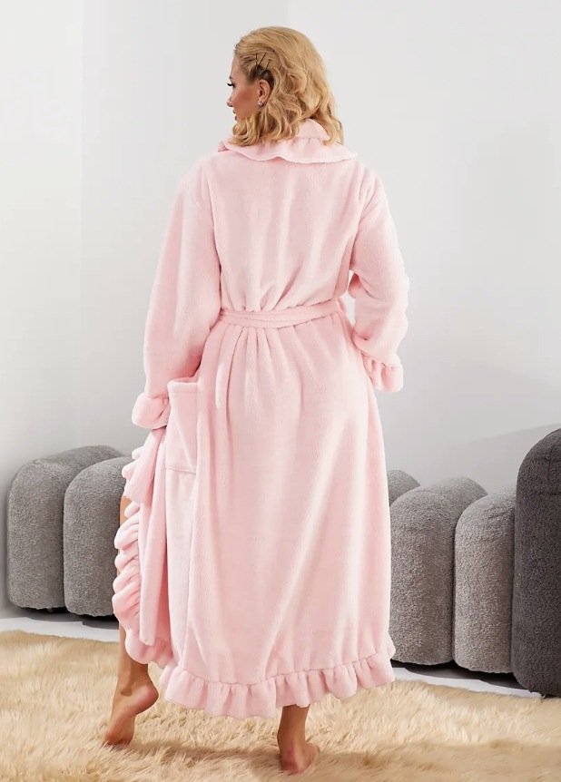 Casual Shawl Collar Nightdress