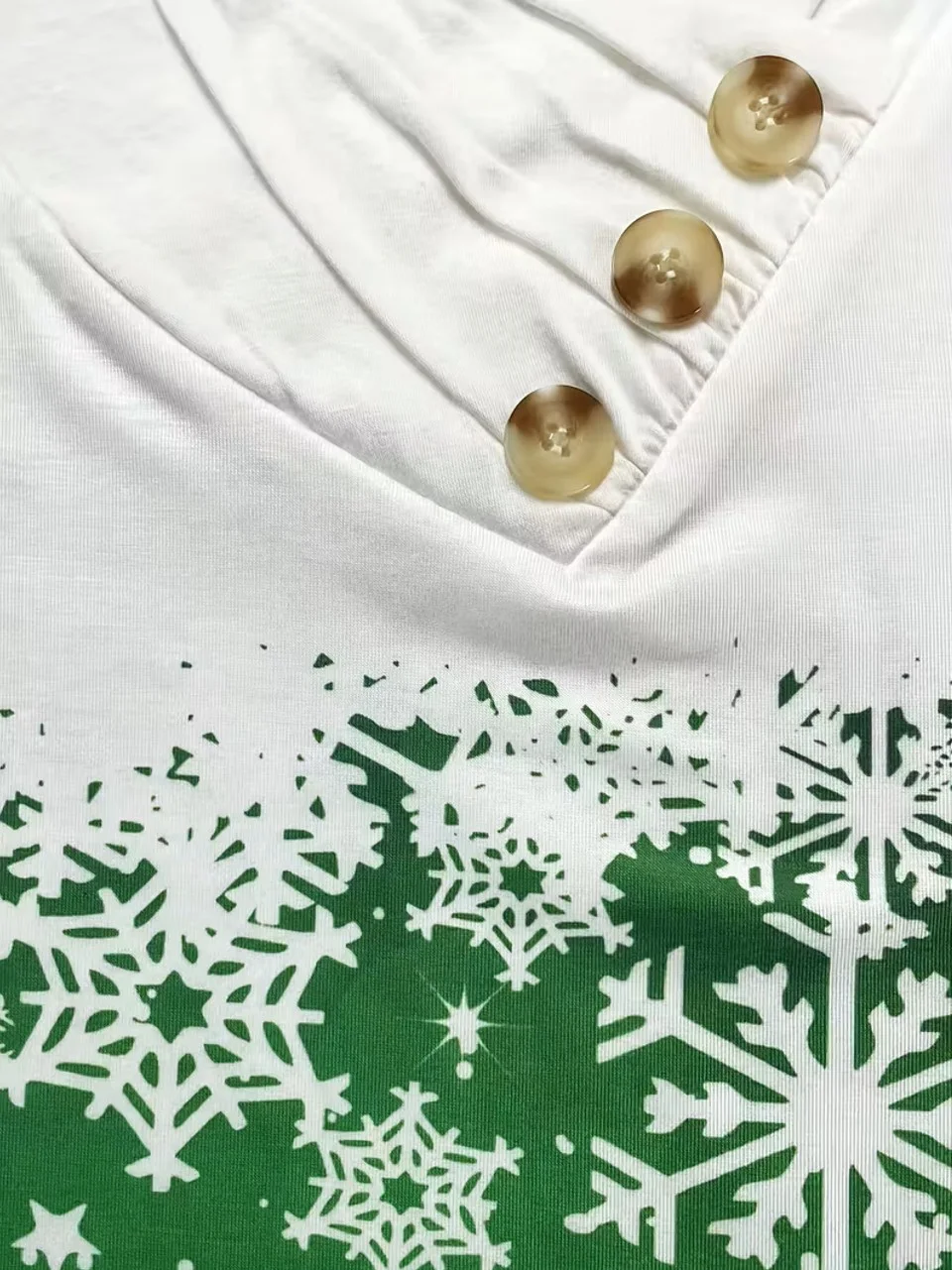 Casual Christmas Long Sleeve T-shirt