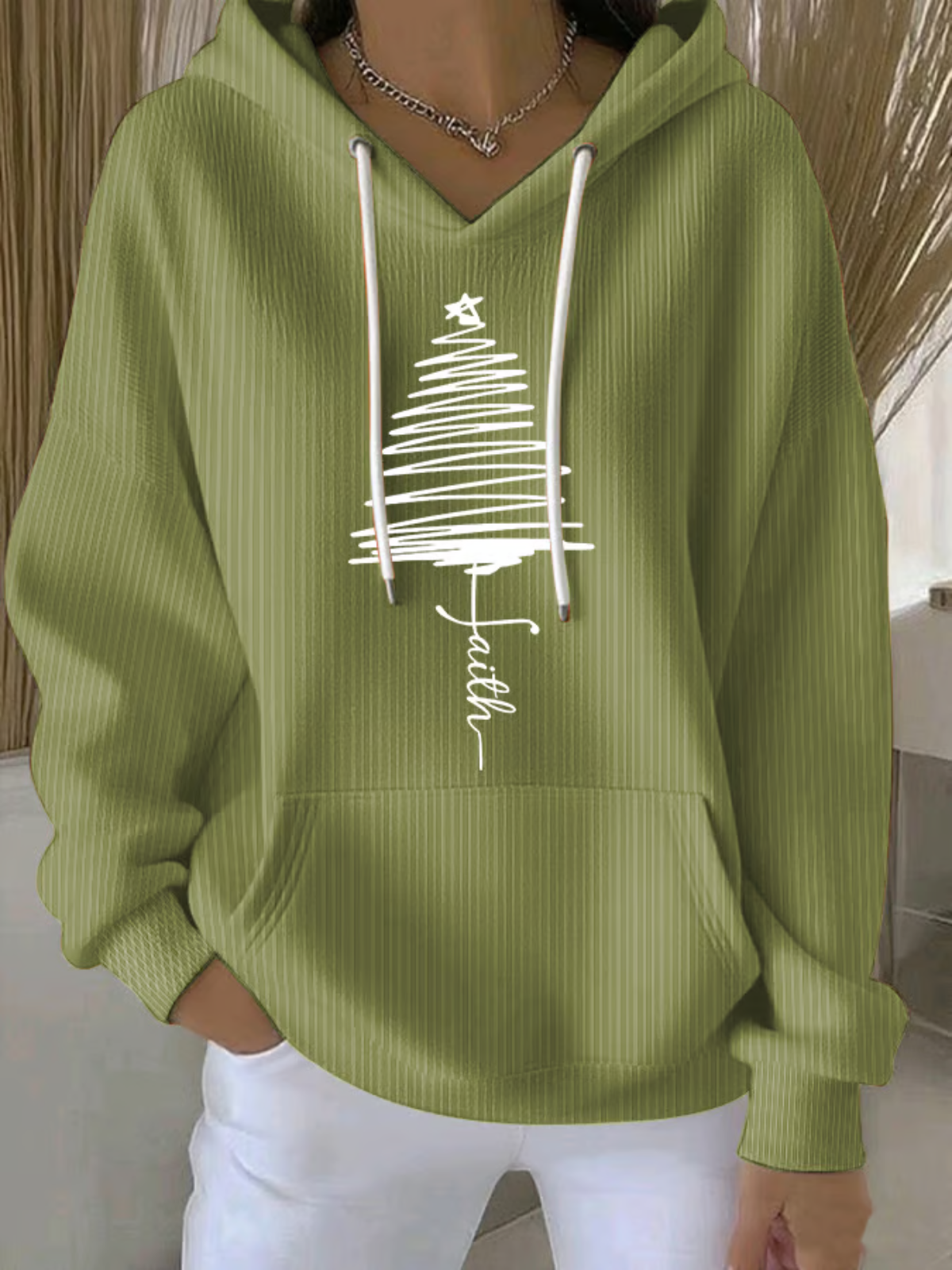 Vintage Hooded Christmas Hoodie