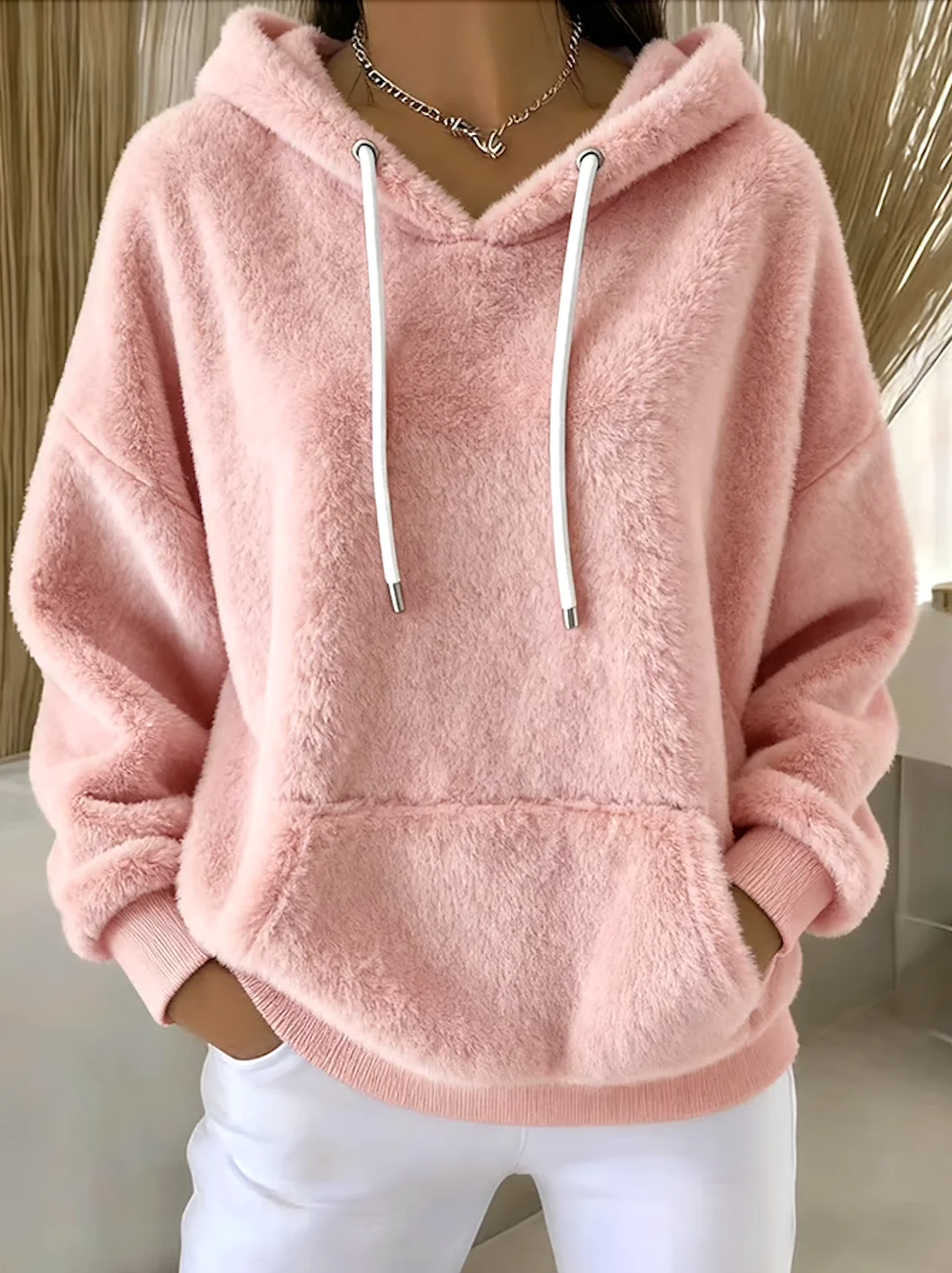 Casual Hoodie Plain Hoodie