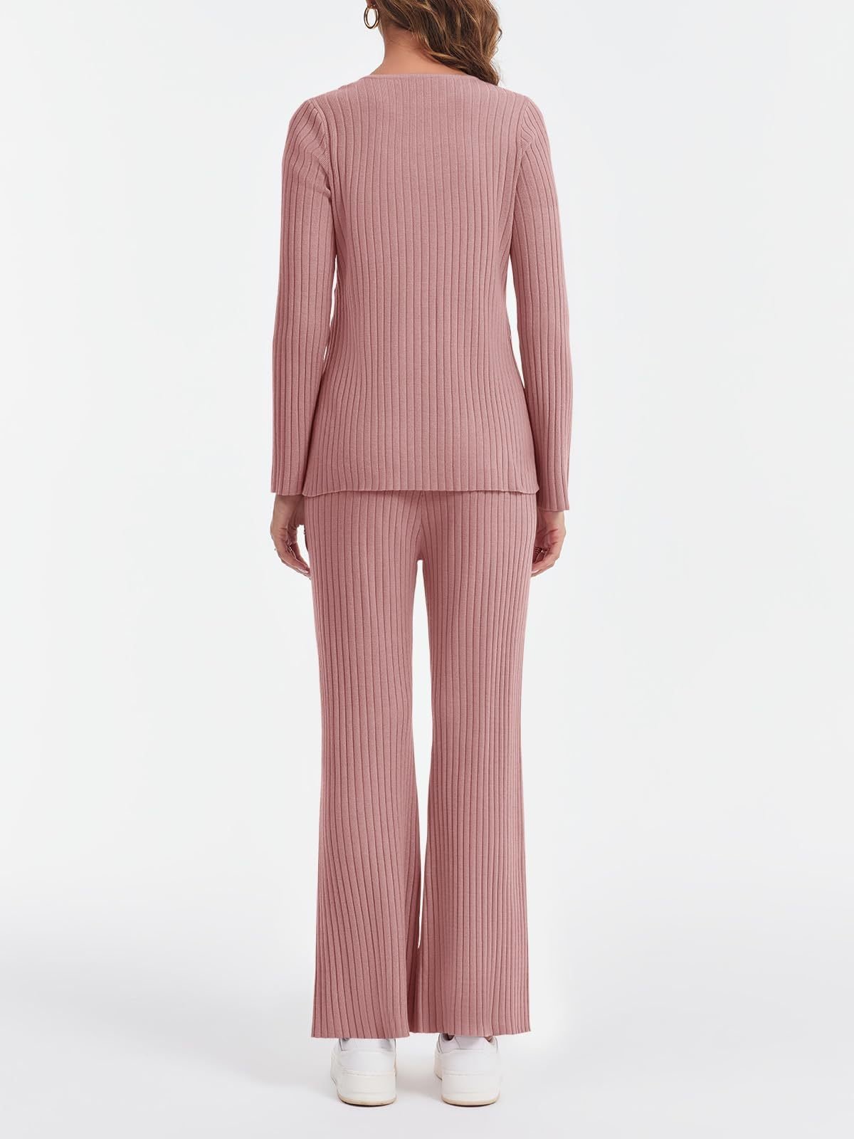 Crew Neck Cotton Casual Pajama Set