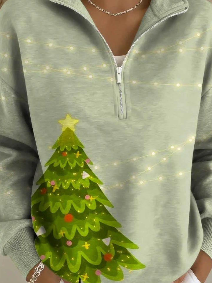 Women Christmas Long Sleeve Comfy Casual Sweater