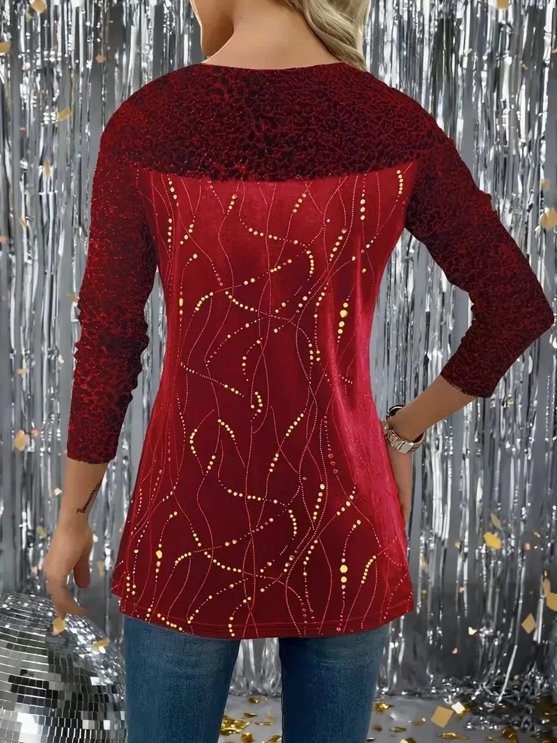 Casual Striped Long Sleeve T-shirt