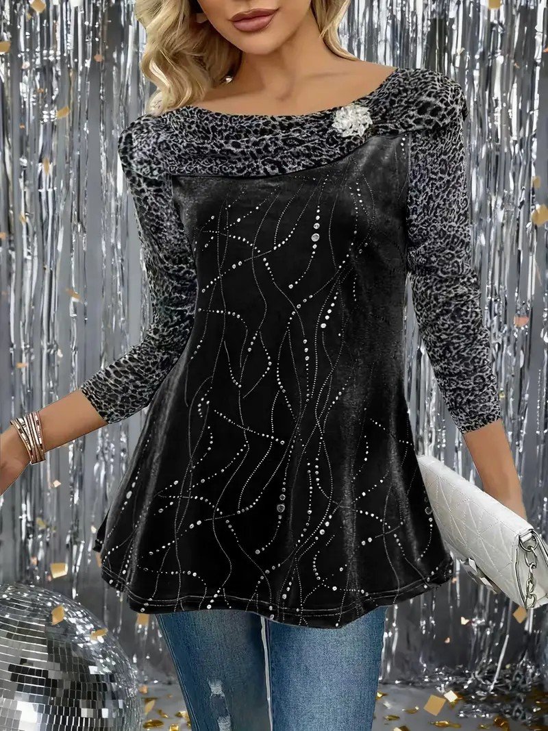 Casual Striped Long Sleeve T-shirt