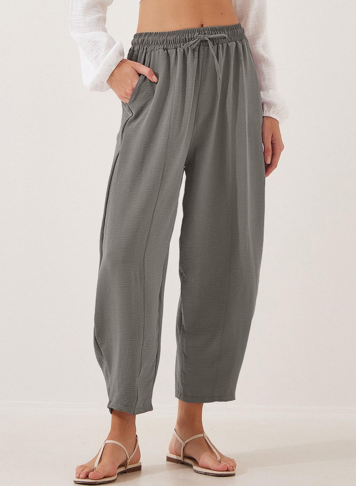 Women Plain Ankle Pants Pants Casual Spring/Fall Trousers