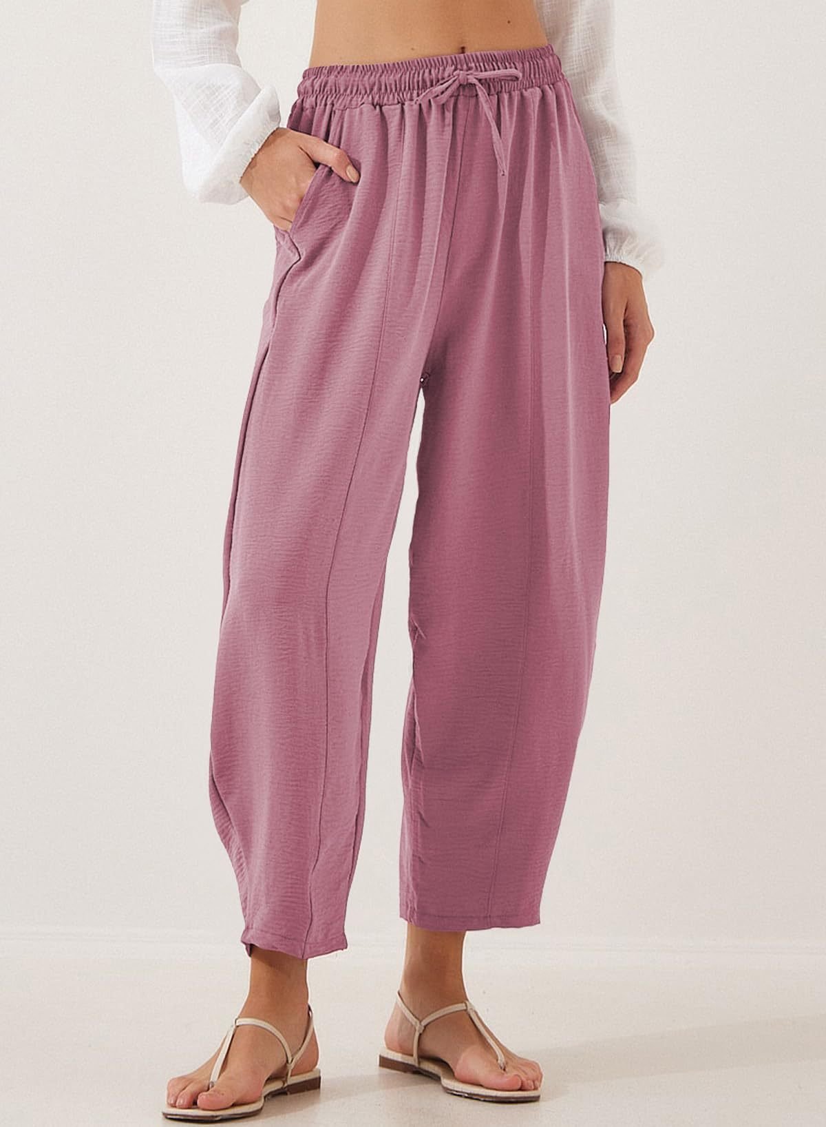 Women Plain Ankle Pants Pants Casual Spring/Fall Trousers