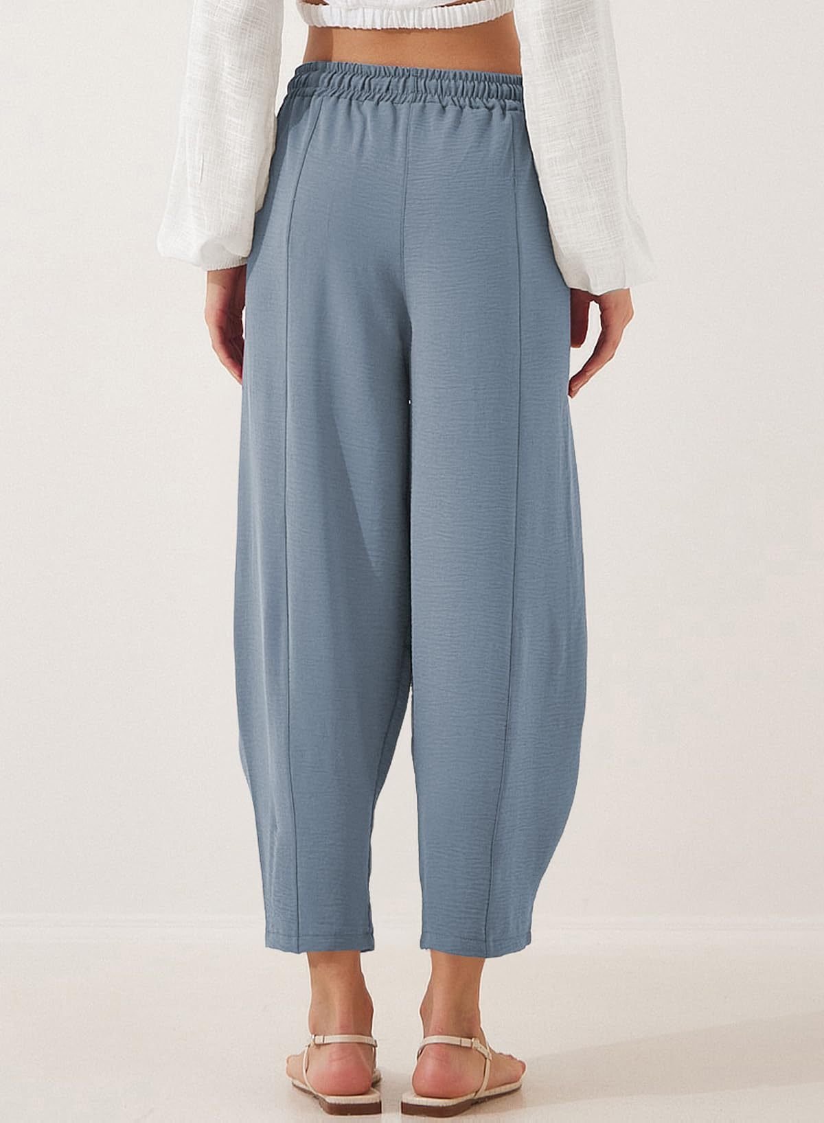 Women Plain Ankle Pants Pants Casual Spring/Fall Trousers