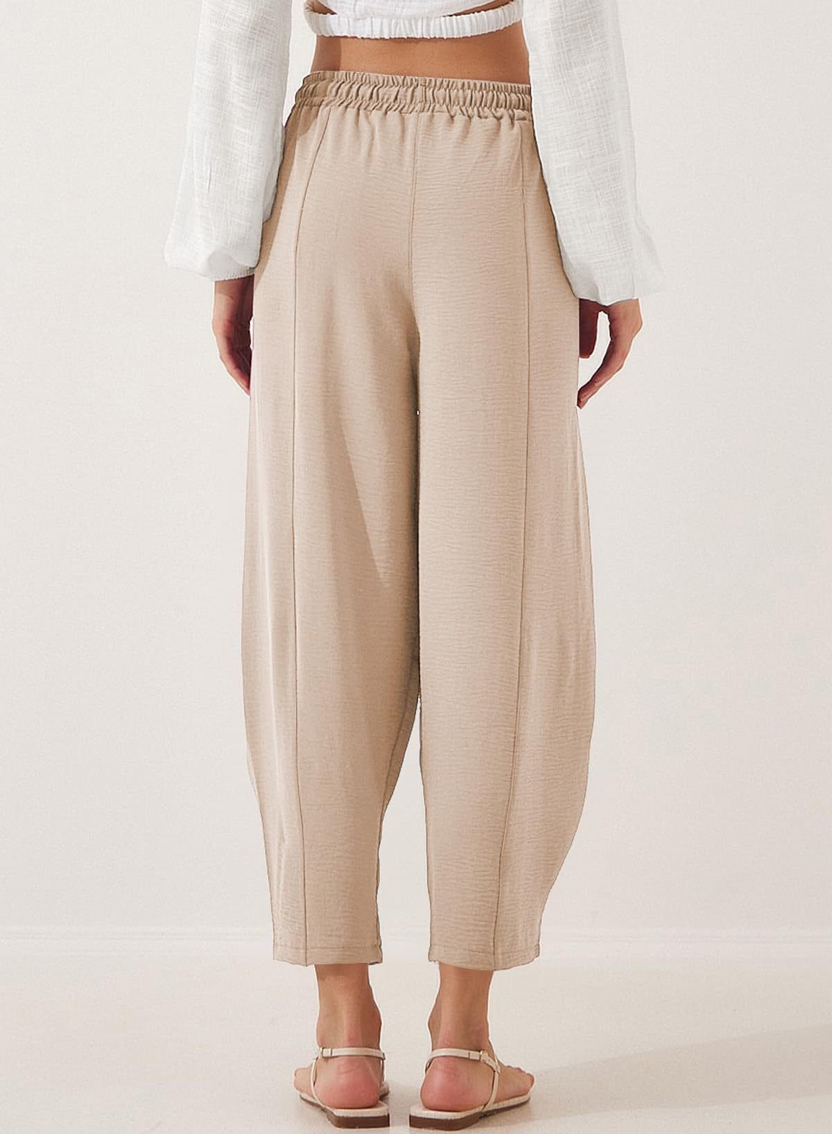 Women Plain Ankle Pants Pants Casual Spring/Fall Trousers