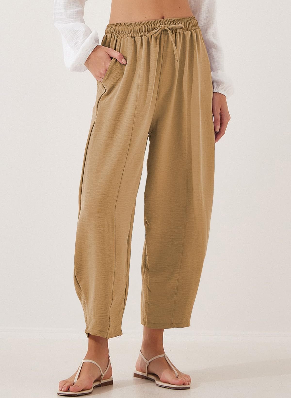 Women Plain Ankle Pants Pants Casual Spring/Fall Trousers