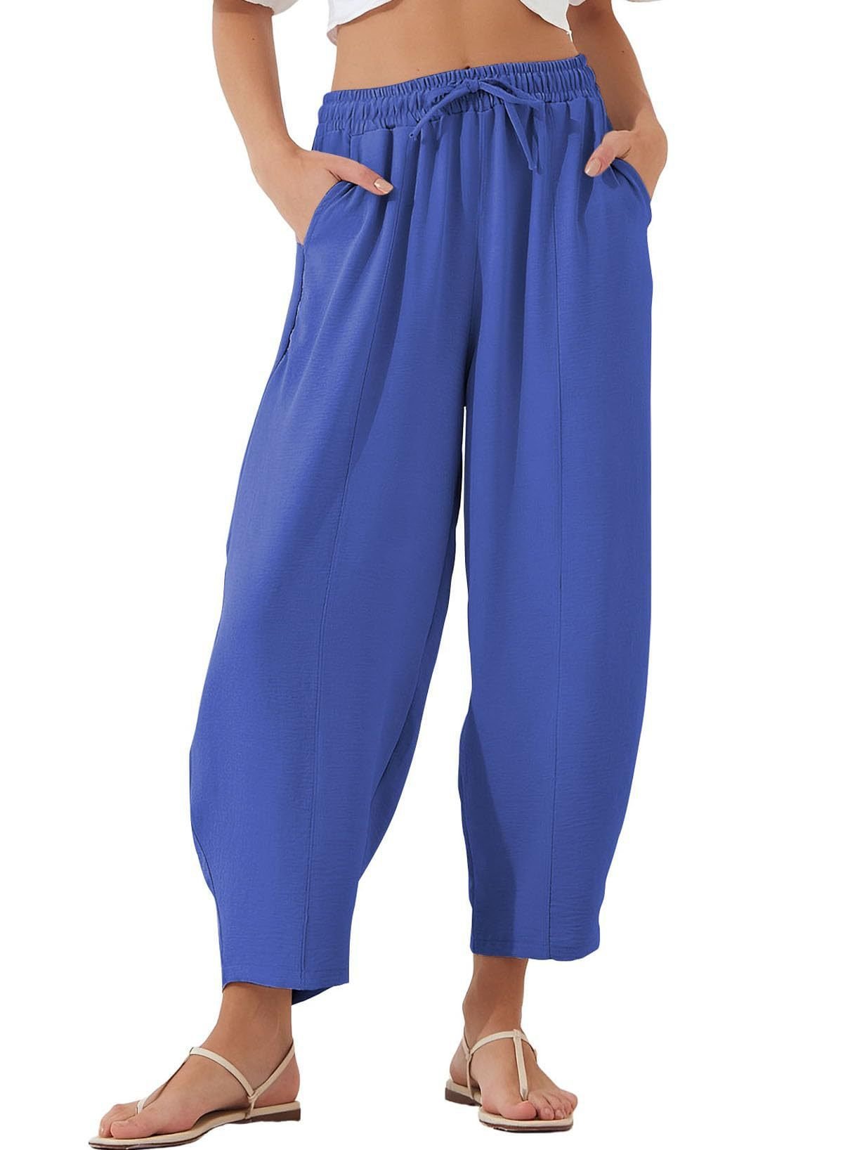 Women Plain Ankle Pants Pants Casual Spring/Fall Trousers