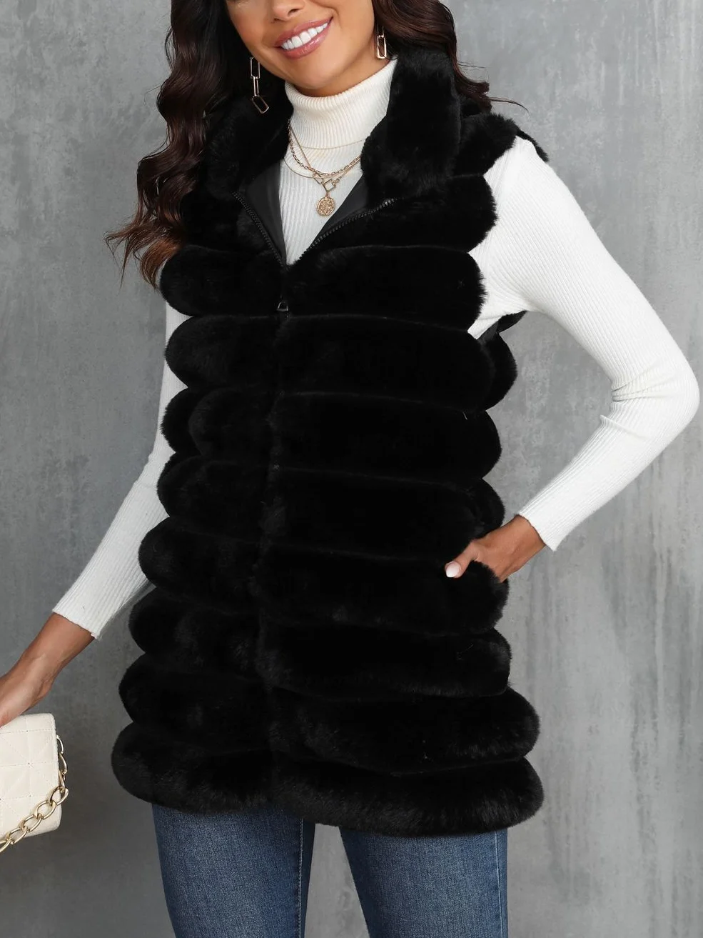 Plain Casual Loose Others Vest