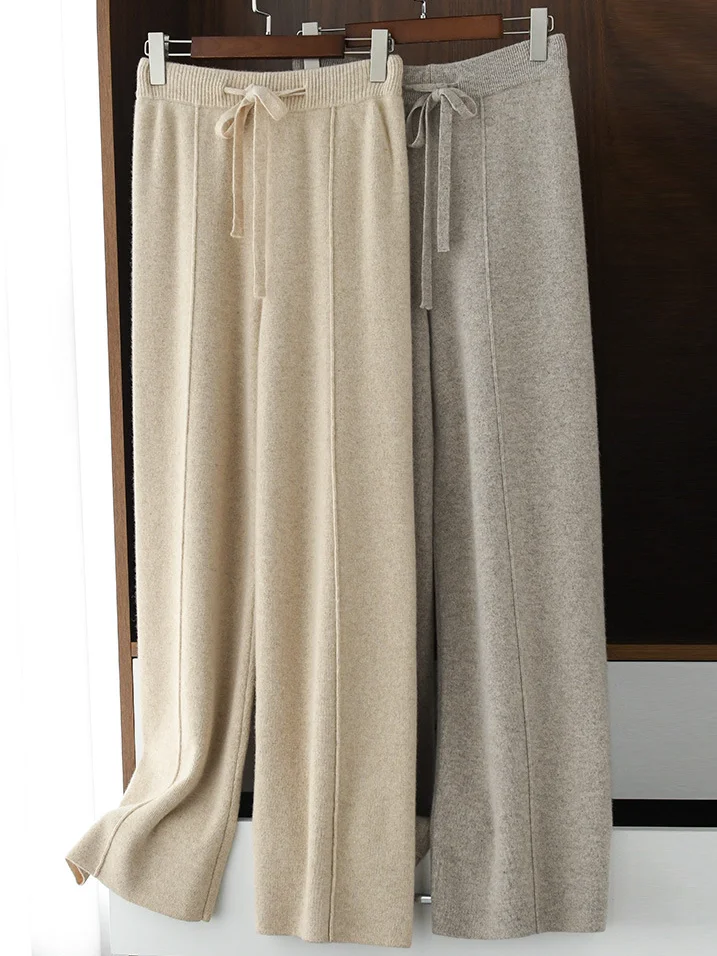 Women Plain Long Pants Casual Spring/Fall Trousers