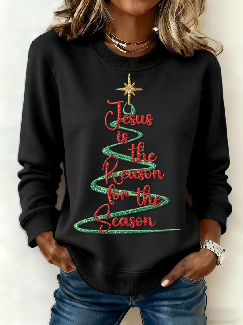 Vintage Crew Neck Christmas Sweatshirt