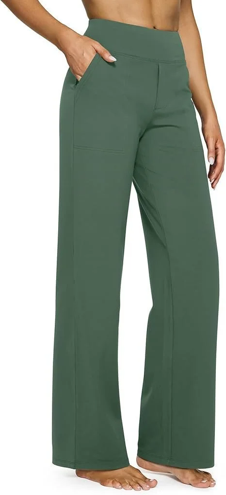 Women Plain Long Pants Casual Spring/Fall Trousers